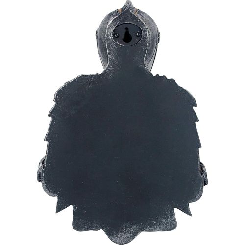  Design Toscano CL5768 Holder-Medieval Knight to Remember Gothic Toilet Paper Roll-Bathroom Wall Decor, Pewter