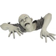 Design Toscano The Zombie of Montclaire Moors Garden Statue Halloween Decoration, 31 Inch, Polyresin, Full Color