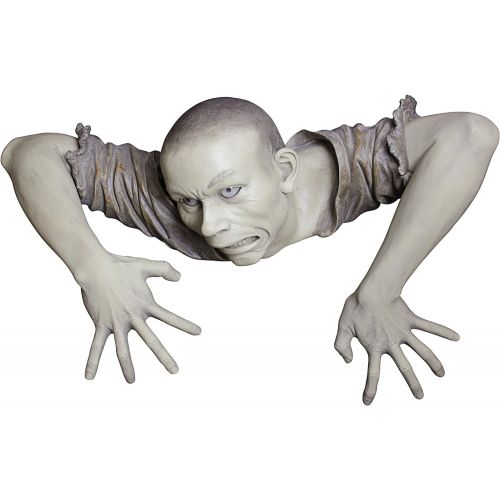  Design Toscano The Zombie of Montclaire Moors Garden Statue Halloween Decoration, 31 Inch, Polyresin, Full Color
