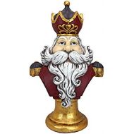 Design Toscano Christmas Decorations - Santa Claus, King of the North Pole 2 Foot Tall Holiday Decor Statue