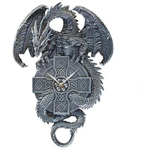  Design Toscano The Celtic Timekeeper Sculptural Dragon ...