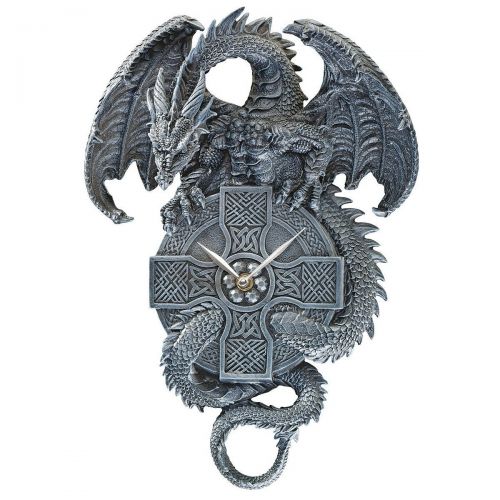  Design Toscano The Celtic Timekeeper Sculptural Dragon ...