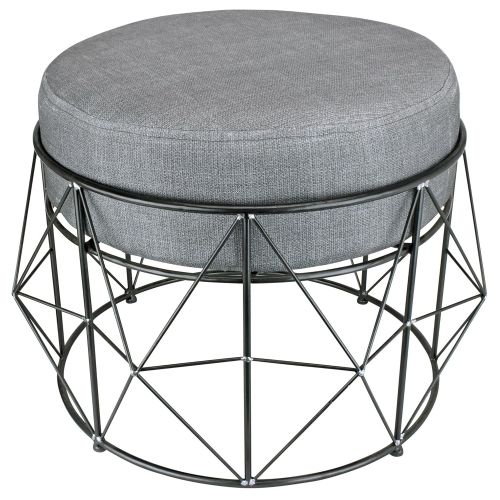  Design Toscano Eero Geometric Stool Modern Vanity Chair
