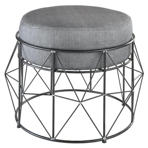  Design Toscano Eero Geometric Stool Modern Vanity Chair