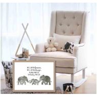 /DesignDstudios Gray Nursery Decor Boys Nursery Decor Gray Nursery Poster Gray Nursery Wall Art Poster Printable Nursery Printable Elephant Decor