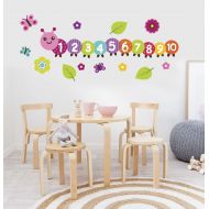 DesignStickersStore Counting caterpillar decal, Preschool classroom decor, learning numbers, kindergarten math decor, kindergarten wall decor, math wall decal