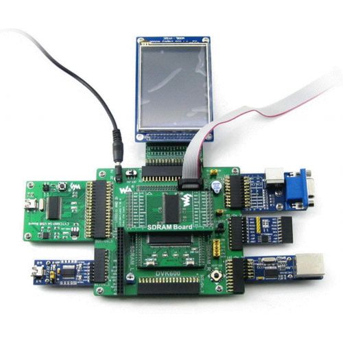  CQRobot Designed for ALTERA Cyclone III Series, Features the EP3C16 Onboard, Open Source Electronic Hardware EP3C16 FPGA Development Board Kit, Uses With Nios II Processor, With DVK600 Mot