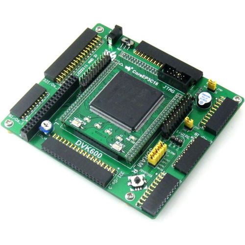  CQRobot Designed for ALTERA Cyclone III Series, Features the EP3C16 Onboard, Open Source Electronic Hardware EP3C16 FPGA Development Board Kit, Uses With Nios II Processor, With DVK600 Mot