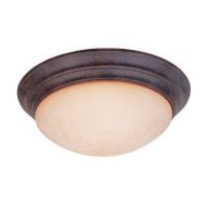 Designers Fountain 1245L-AM-AO Lunar Collection 3 Light Flush Mount