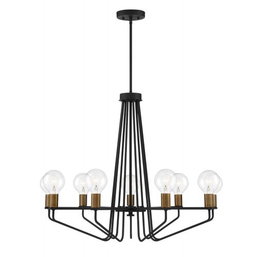  Designers Fountain 94289-BK Chandelier, Black