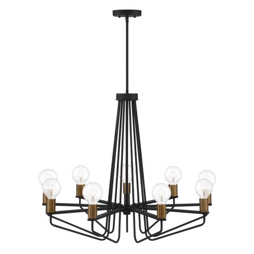  Designers Fountain 94289-BK Chandelier, Black