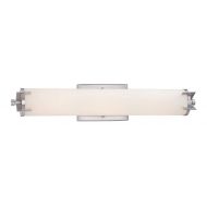 Aristo LED 30 Bath Bar by Designers Fountain LED68204-SP in Platinum Finish