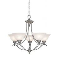 Designers Fountain 5695-PW Palladium 5 Light Chandelier