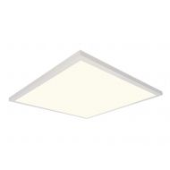 Designers Fountain PF2240XMD40 4000K LED Panel 2 X 2 Ultra Thin Edge-Lit 40W Flat Light Residential Flushmount Surface Mount/Commercial Drop Ceiling Fixture 4000 lm-4000 CCT, 2X2 W