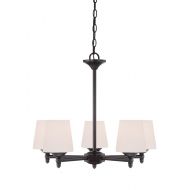 Designers Fountain 15006-5-34 Darcy 5 Light Chandelier, Oil Rubbed Bronze