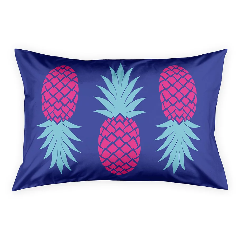 Designs Direct Geo Prep Collection Preppy Pineapple Pillow Sham