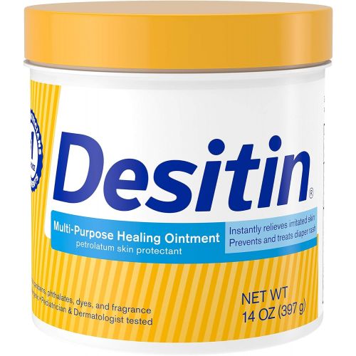  Desitin Multipurpose Baby Diaper Rash Ointment & Skin Protectant with White Petrolatum, 14 oz