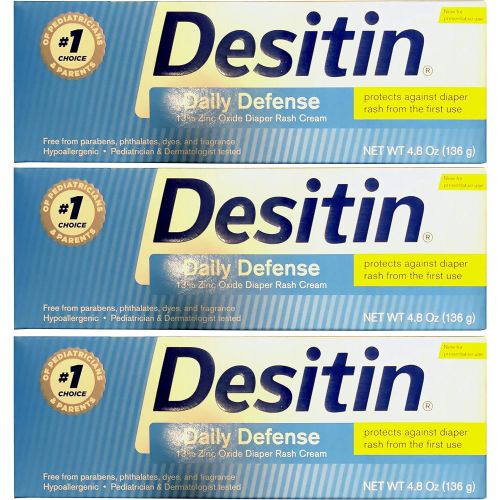  Desitin Rapid Relief (Creamy), 4.8 Ounces, (Pack of 3, 14.4 Ounces)