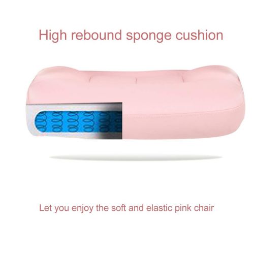  Desk Chairs Chairs Sofas Pink Chair Home Computer Chair Office Lady boss Chair Staff Chair Lift Study Room Swivel Armchair Comfortable Live Home Simple Esports Chair Game Chair