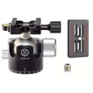 Desmond DLOW-40 Low-Profile Ball Head with Arca-Type QR Plate