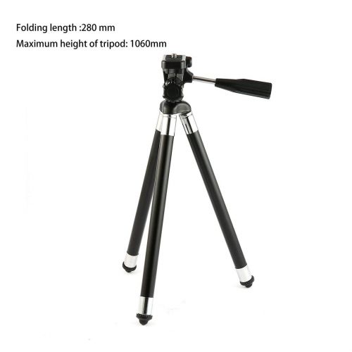  Detectoy Aluminum Tripod for Smartphones Selfie Stick Tripod Digital Camera Tripod 8 Section Extendable for Smartphone Camera