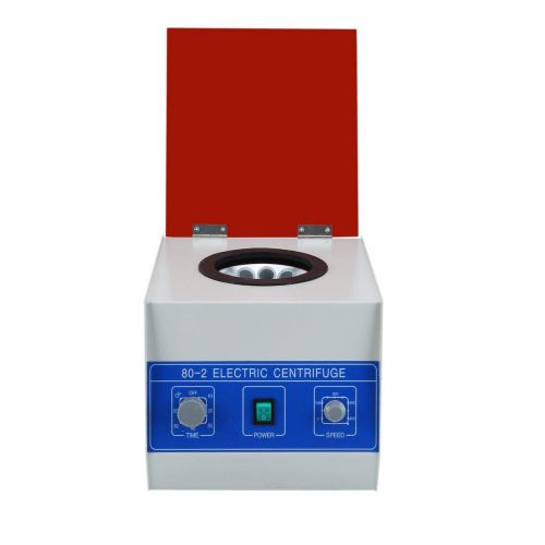  Detectoy Low Speed Electric Centrifuge Machine Desktop Laboratory Medical Practice Supplies Device 4000 RPM 20mlx12