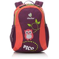 Deuter Pico, Unisex Kids’ Backpack, Multicolour (Plum/Coral), 24x36x45 cm (W x H L)