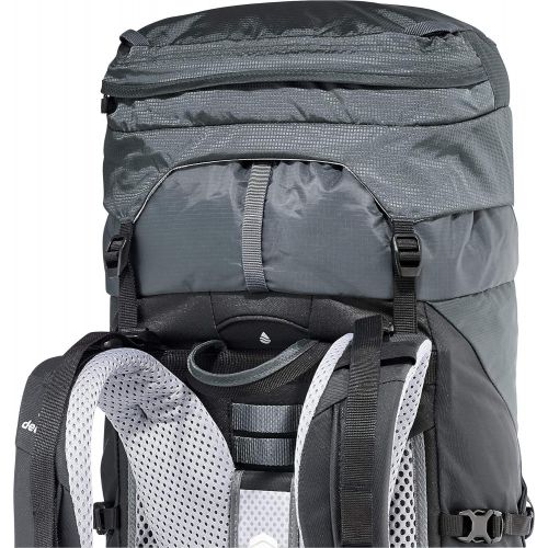  Deuter Unisex?? Adults Aircontact Lite 50+10 Trekking Backpack, Graphite Black, 60 L