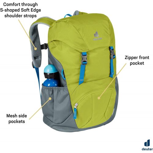  Deuter Junior Kids Backpack for School and Hiking - Moss-Teal