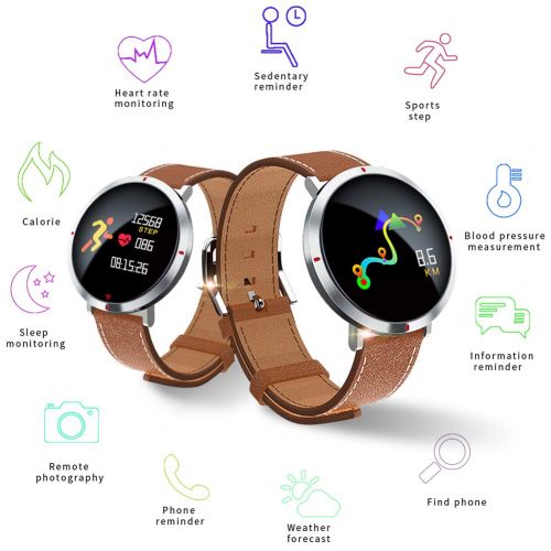  Deword Fitness Tracker Smart Watch, Epic Activity Tracker with Heart Rate Monitor, Waterproof Pedometer Watch with Sleep Monitor, Step Counter for Kids Women Men Gifts