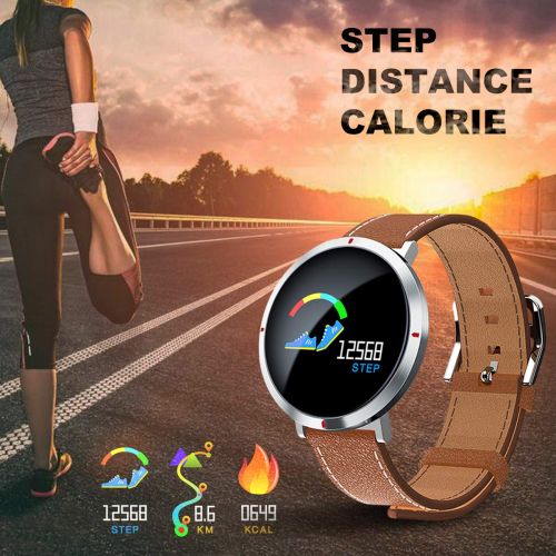  Deword Fitness Tracker Smart Watch, Epic Activity Tracker with Heart Rate Monitor, Waterproof Pedometer Watch with Sleep Monitor, Step Counter for Kids Women Men Gifts