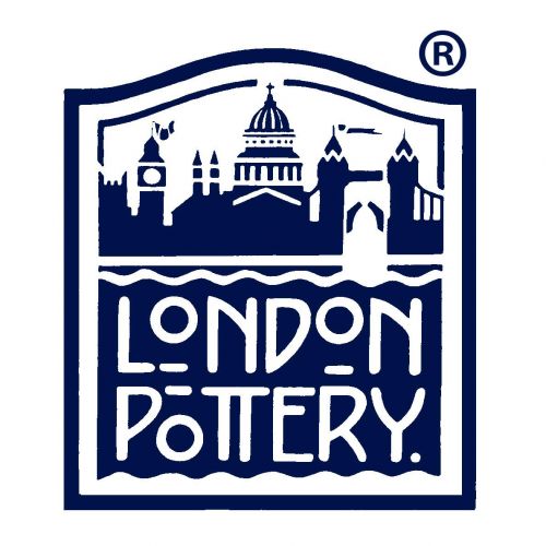  Dexam London Pottery Teekanne mit Filter, fuer 2 Tassen, weiss