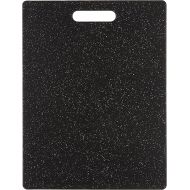 Dexas Grippboard Cutting Board with Non-Slip Feet, 11 by 14.5 inches, Dark Granite pattern and Black
