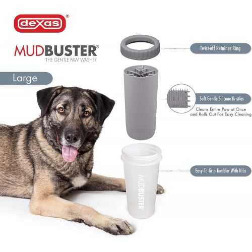  Dexas MudBuster Portable Dog Paw Washer/ Paw Cleaner