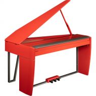 Dexibell VIVO H10MG Digital Mini Grand Piano with Bench (Polished Dark Red)