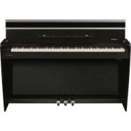 Dexibell VIVO H10 Digital Upright Piano with Bench (Polished Black)