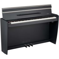 Dexibell VIVO H6 Digital Upright Piano with Bench (Matte Black)