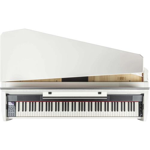  Dexibell VIVO H10MG Digital Mini Grand Piano with Bench (Polished White)