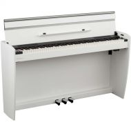 Dexibell VIVO H6 Digital Upright Piano with Bench (Matte White)