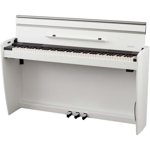  Dexibell VIVO H6 Digital Upright Piano with Bench (Matte White)