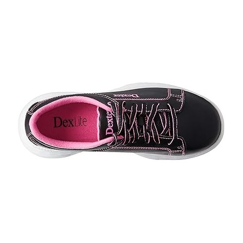  Dexter Womens Raquel V Bowling Shoes- Black/Pink, 5