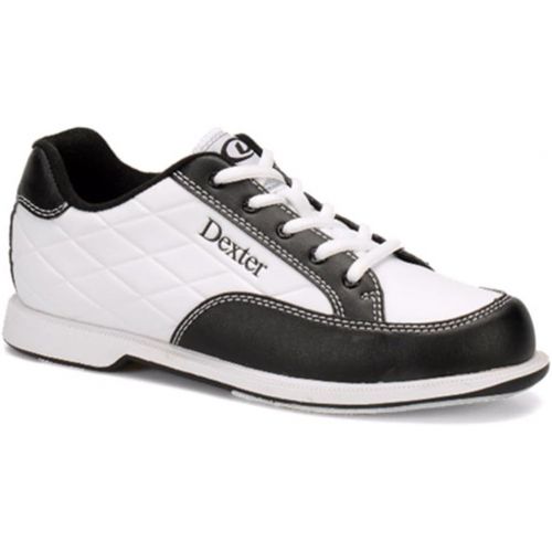  Dexter Womens Groove III Wide Bowling Shoes, WhiteBlack, Size 5.0