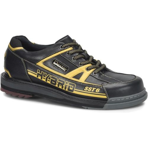  Dexter Mens SST 6 Hybrid Bowling Shoes Right Hand Wide- BlackGold