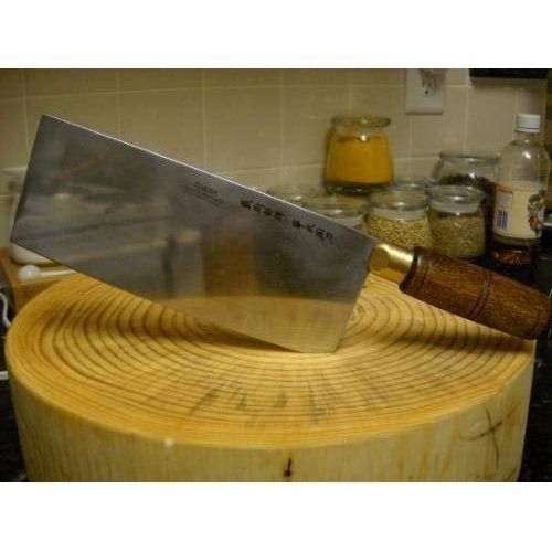  Dexter-Russell DRI08040 Chinese Chefs Knife, Rosewood Handle Wsteel Blade, 8 X 3.2