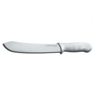 DEXTER RUSSELL 04113 Butcher Knife, 12 In, Poly, White