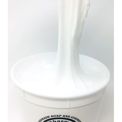  Dharma suds Inc WHOLESALE Handmade slime Base white 5 GALLONS BUCKET