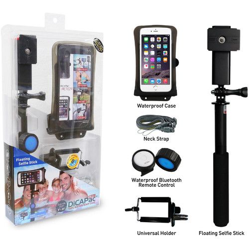  DiCAPac Waterproof Action Case for Smartphone up to 5.8