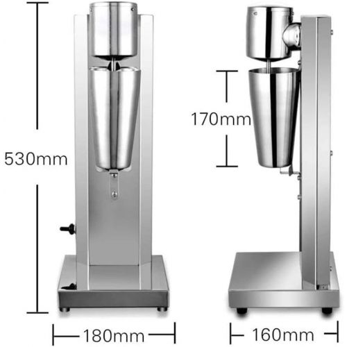  DiLiBee 650ml Milchshaker Multifunktionsmixer Milk-Shaker Bar Shaker Getranke-Shaker Mixer Milchshaker Eiweiss Shaker Drink Cocktail Mixer