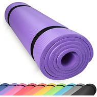[아마존베스트]diMio Comfort Gym Mat Yoga Mat 185 x 60 x 1 cm 185 x 60 x 1.5 cm 185 x 90 x 1.5 cm 200 x 100 x 2 with Carry Strap Phthalate-Free and SGS-Tested
