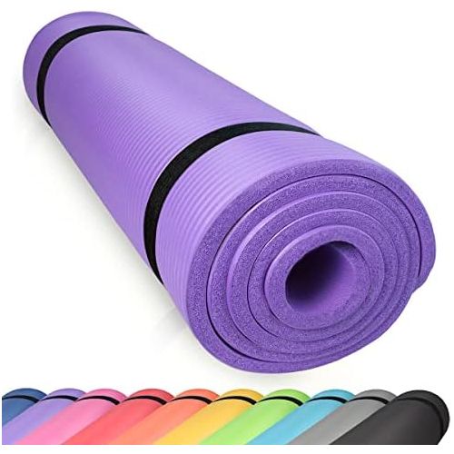  [아마존베스트]diMio Comfort Gym Mat Yoga Mat 185 x 60 x 1 cm 185 x 60 x 1.5 cm 185 x 90 x 1.5 cm 200 x 100 x 2 with Carry Strap Phthalate-Free and SGS-Tested